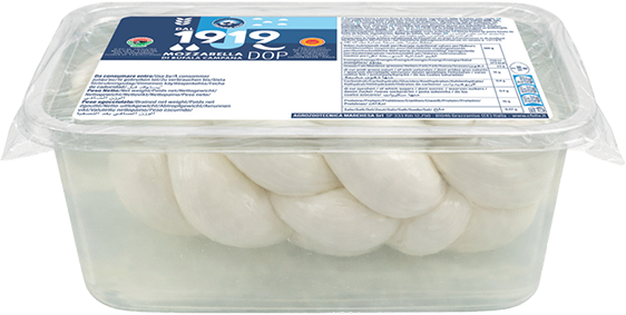 Treccia Di Bufala D.O.P. 250g Vaschetta (12/Cassa) CAMPANIA FELIX