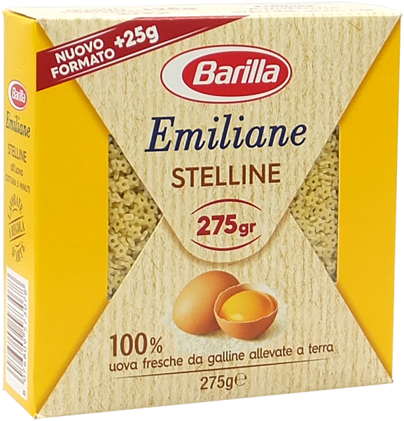 Stelline No. 108 All'Uovo Emiliane 275g Barilla