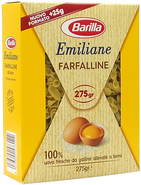 Farfalline No. 114 All'Uovo Emiliane 275g Barilla