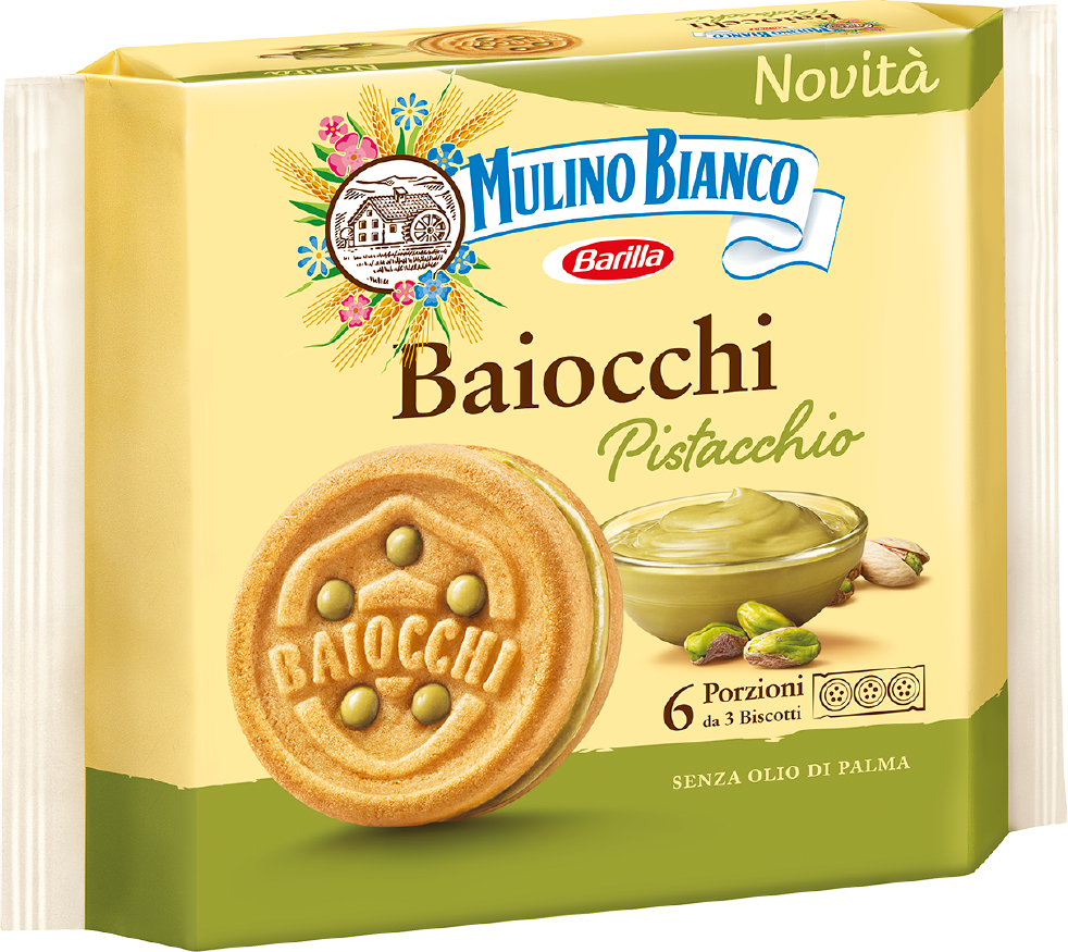 Baiocchi Pistacchio 168g MULINO BIANCO