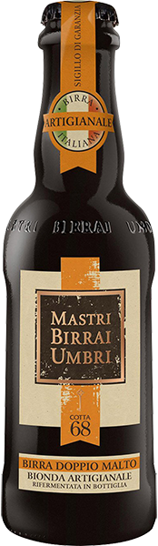 Birra Doppio Malto Bionda 68 12x30cl MASTRI BIRRAI UMBRI