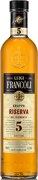 Grappa Riserva Del Piemonte 5Y 70cl FRANCOLI