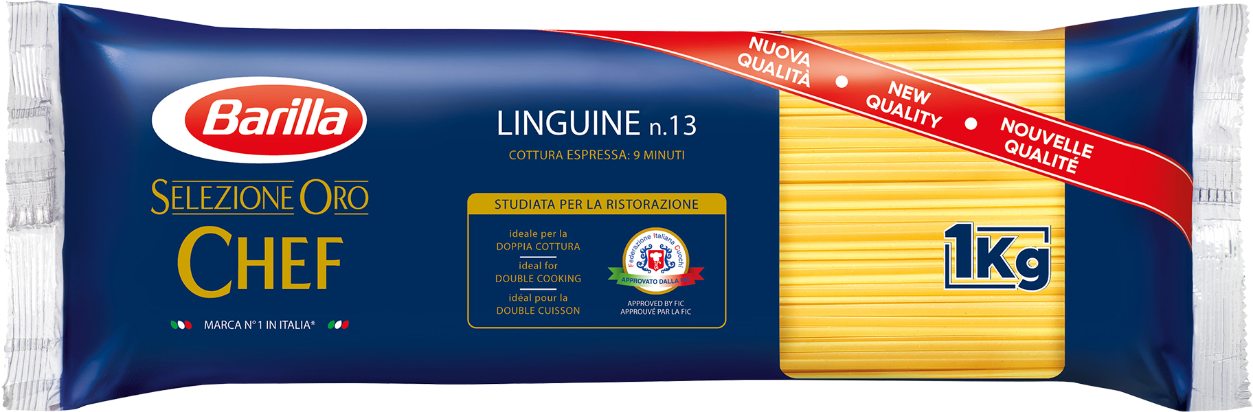 Linguine No. 13 Oro Chef Professionals 1kg Barilla