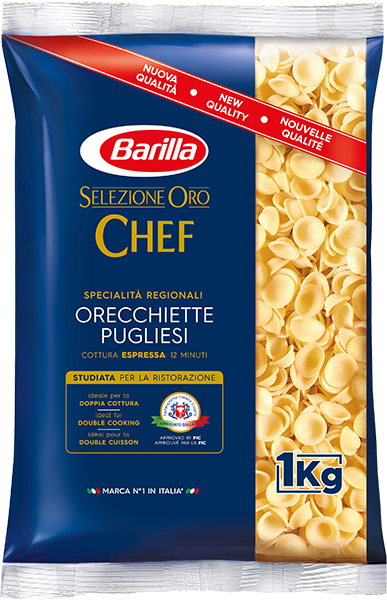 Orecchiette Pugliesi No. 56 Oro Chef Professionals 1kg Barilla