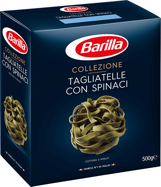 Tagliatelle Con Spinaci No. 167 Collezione 500g Barilla