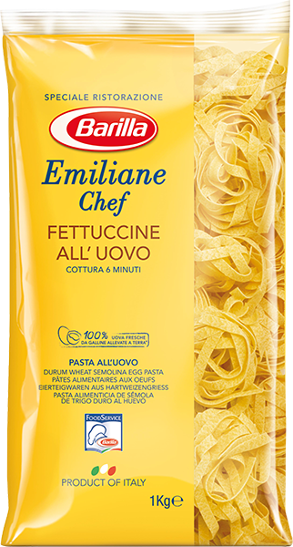 Fettuccine All'uovo Emiliane Professionals 1kg Barilla