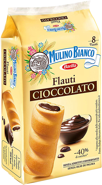Flauti Al Cioccolato 280g MULINO BIANCO