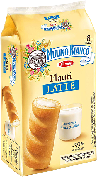 Flauti Al Latte 280g MULINO BIANCO
