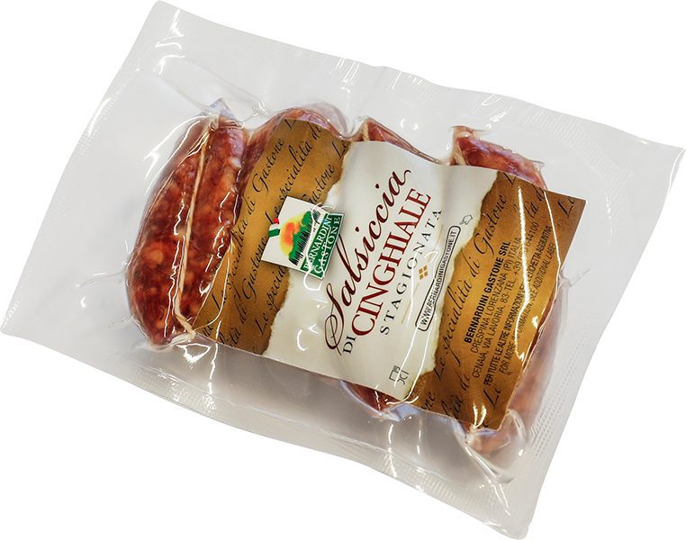 Salsiccia Di Cinghiale 4 Pezzi Sottovuoto (150g approx.) BERNARDINI GASTONE