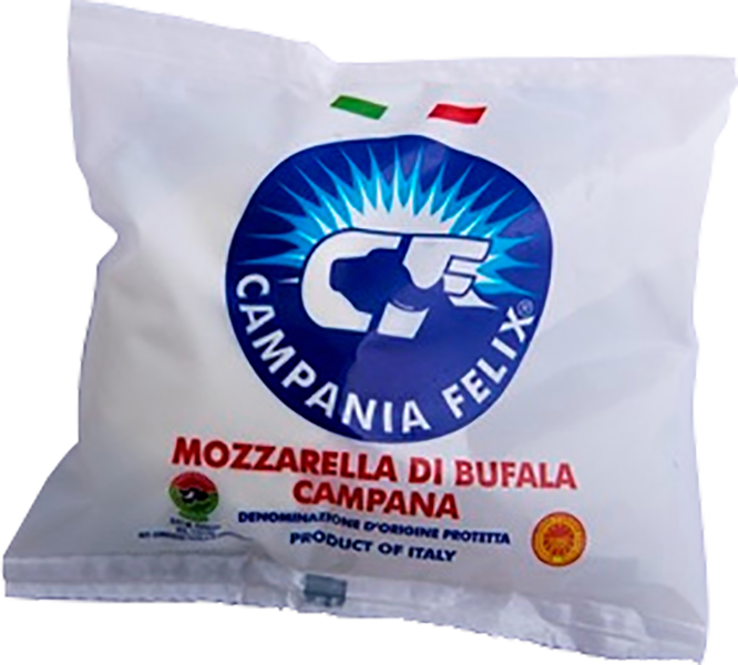 Mozzarella Di Bufala D.O.P. 12 x Bustine Da 125g CAMPANIA FELIX