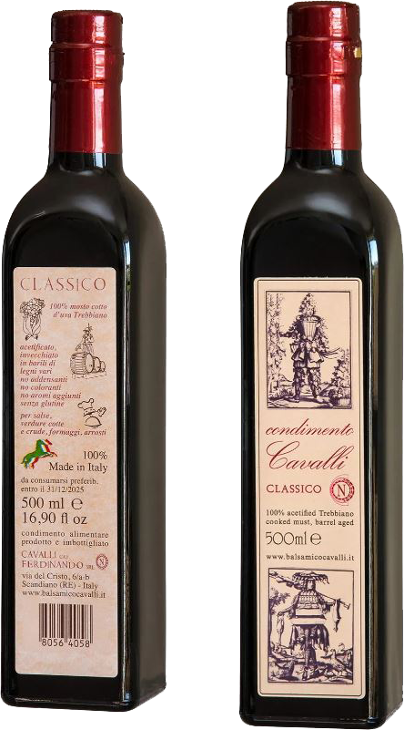 Condimento Balsamico I.G.P. Classico 500ml CAVALLI FERDINANDO