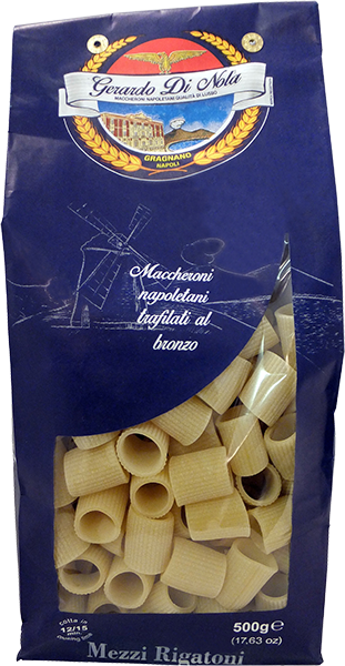 Mezzi Rigatoni 500g GERARDO DI NOLA