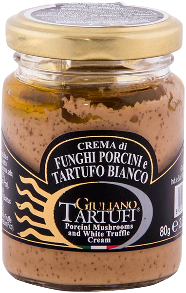 Crema Porcini e Tartufo Bianco 45g GIULIANO TARTUFI