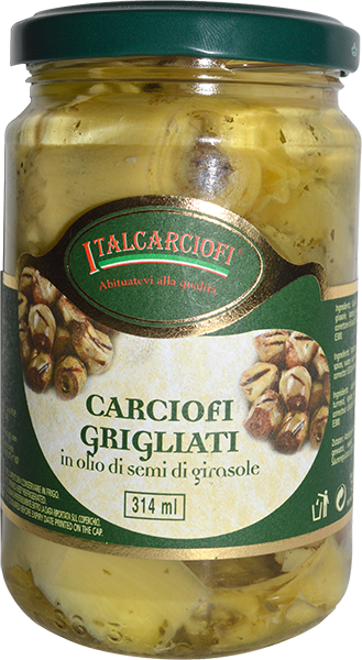 Carciofi Interi Grigliati 314g ITALCARCIOFI