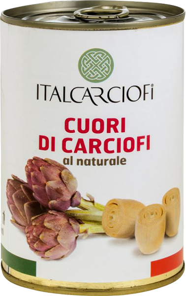 Carciofi Interi al Naturale 425g ITALCARCIOFI