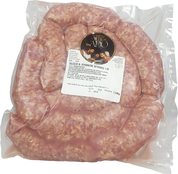 Salsiccia Fresca Al Peperoncino 1kg LA BOTTEGA DI ADÒ