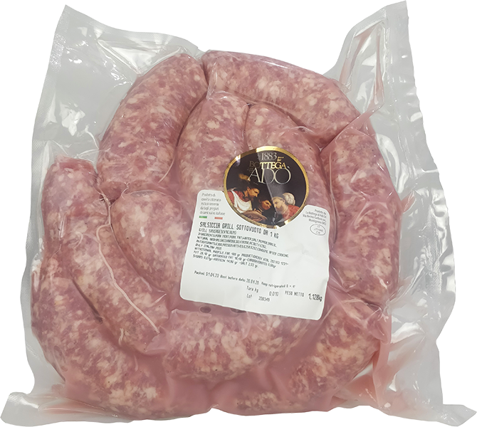 Salsiccia Fresca Puro Suino 1kg LA BOTTEGA DI ADÒ