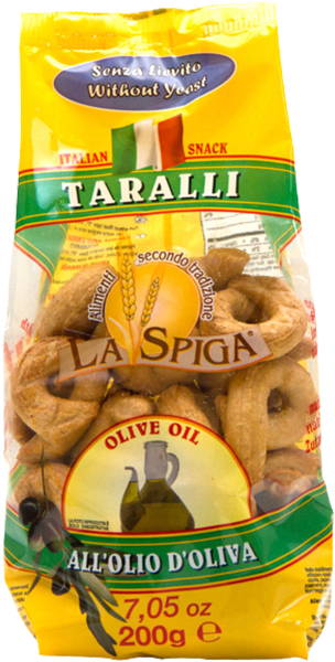 Taralli Classici All'Olio Extra Vergine D'Oliva 200g LA SPIGA