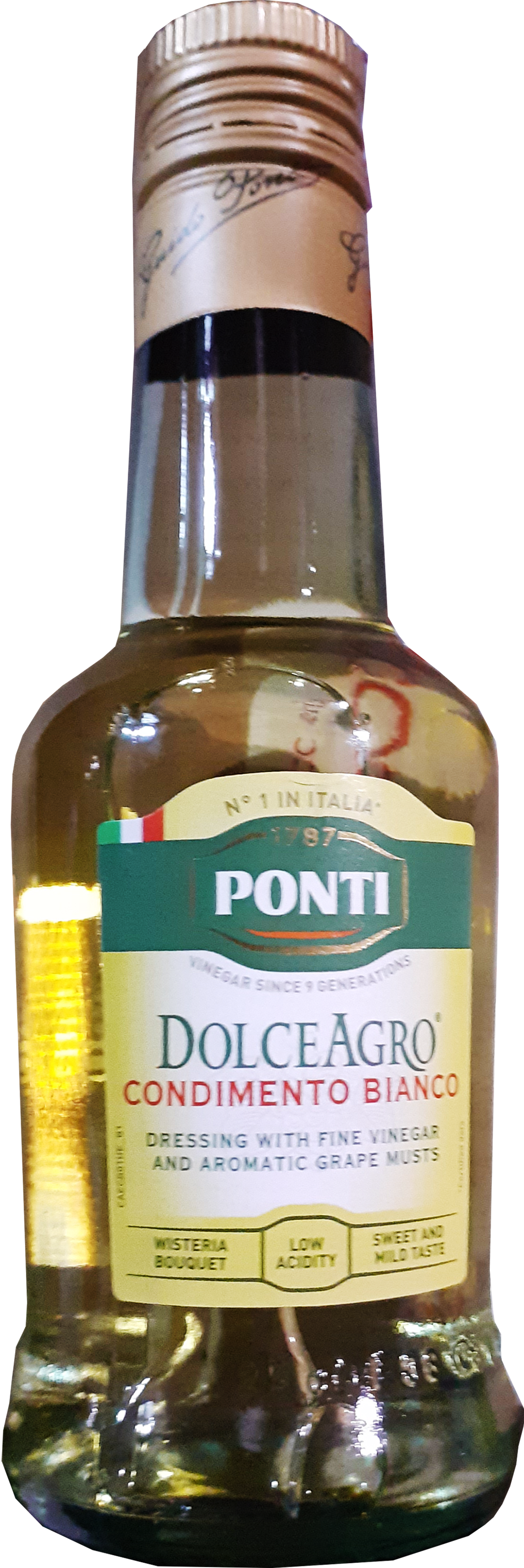 Condimento Balsamico Bianco 250ml PONTI