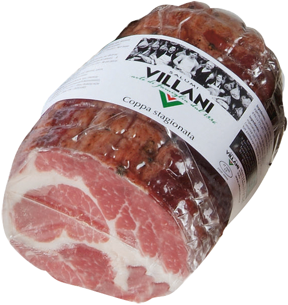 Coppa Stagionata Pulita a Metá (750g approx.) VILLANI