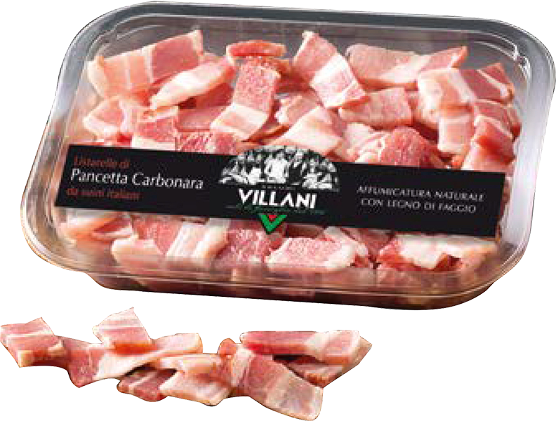 Listarelle Pancetta Affumicata 120g VILLANI