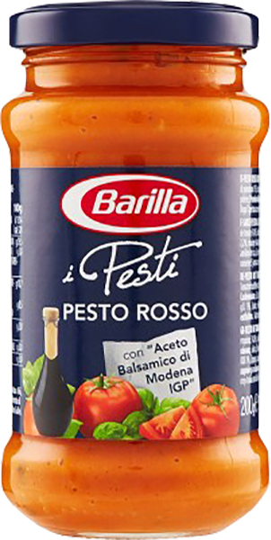 Pesto Rosso Con Aceto Balsamico Di Modena I.G.P. 200g Barilla