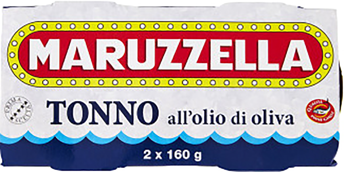 Tonno In Olio D'Oliva (Pacco Da 2 Scatolette A Strappo x 160g) MARUZZELLA (24/Cassa)