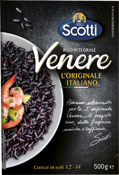 Riso Venere Nero Integrale 500g SCOTTI