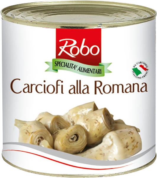 Carciofi Alla Romana Con Gambo 2.4kg ROBO