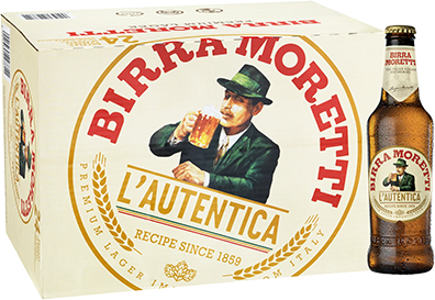 Birra L'Autentica 24x33cl MORETTI