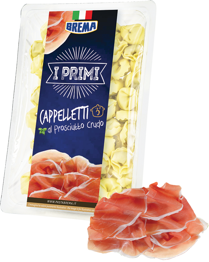 CAPPELLETTI WITH HAM x1kg PACKETS BREMA