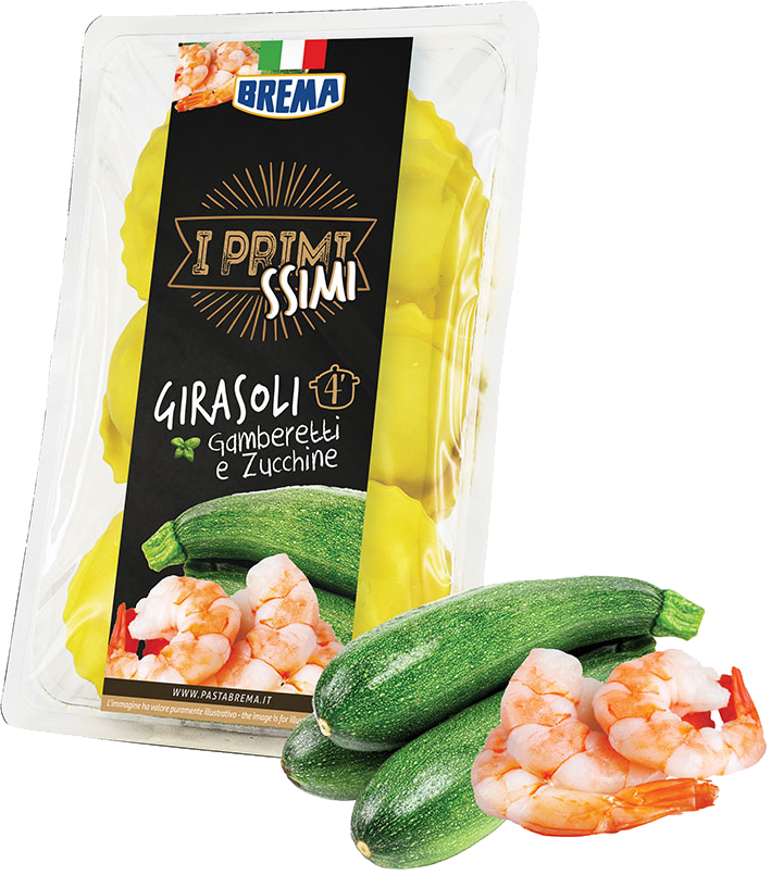 Girasoli Gamberetti e Zucchine 250g BREMA