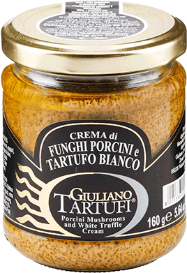 Crema Porcini e Tartufo Bianco 160g GIULIANO TARTUFI