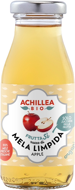 100% Succo di Mela Limpida Biologico 200ml ACHILLEA