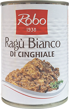 Ragù Bianco di Cinghiale 400g ROBO