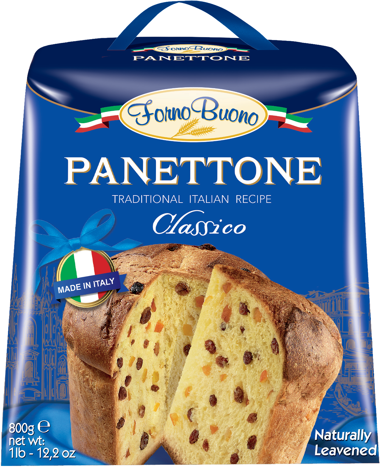 Panettone Classico 'Forno Buono' (Scatola) 800g PINETA