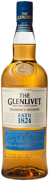 Single Malt Scotch Whisky Founder's Reserve 70cl GLENLIVET