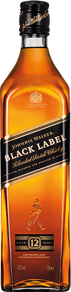 Blended Scotch Whisky Black Label 70cl JOHNNIE WALKER