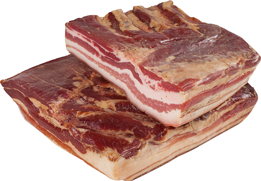 Pancetta Tesa Affumicata a Metà (1.3kg approx.) SALUMIFICIO GERINI