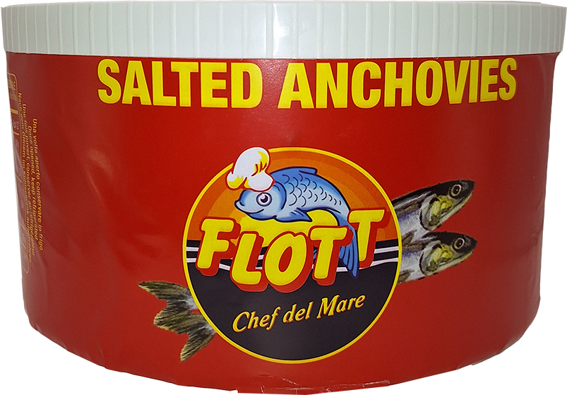 Acciughe Salate 5kg (SGOCC. 4kg) FLOTT