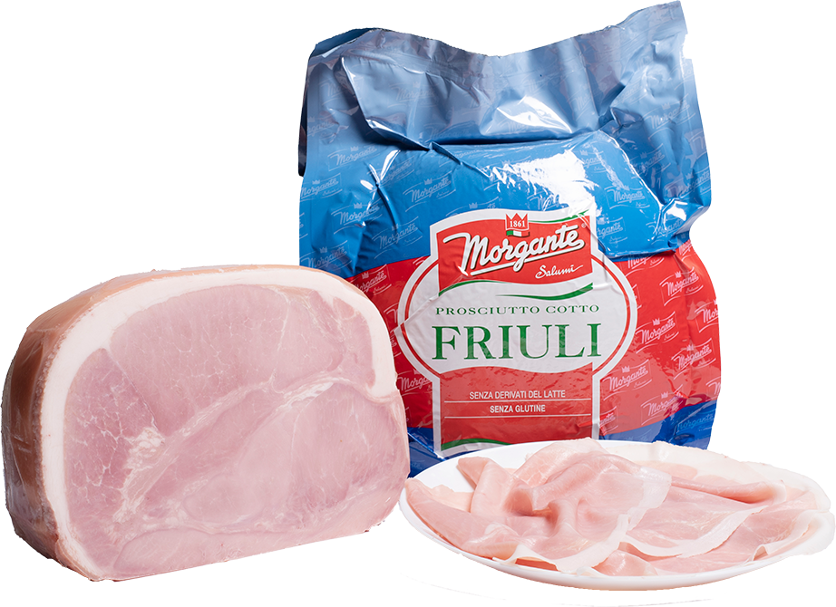 Prosciutto Cotto Friuli a Metà (4kg approx.) MORGANTE