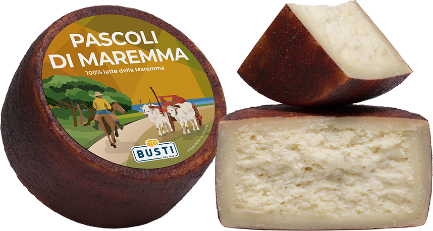 Pecorino Pascoli di Maremma (2.2kg approx.) Sottovuoto CASEIFICIO BUSTI