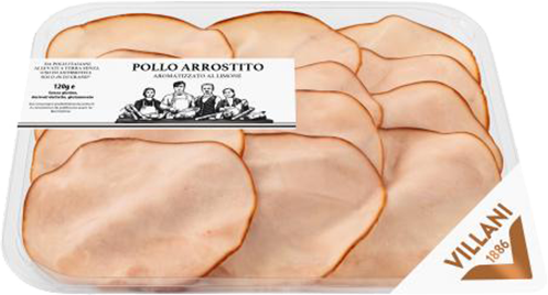 Pollo Arrostito Affettato 120g VILLANI