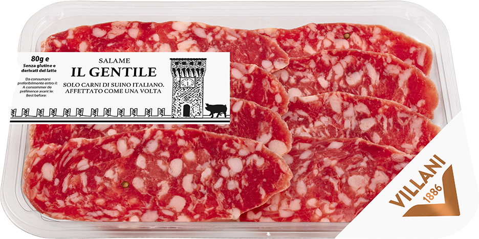 Salame il Gentile - Ex Felino - Affettato 80g VILLANI