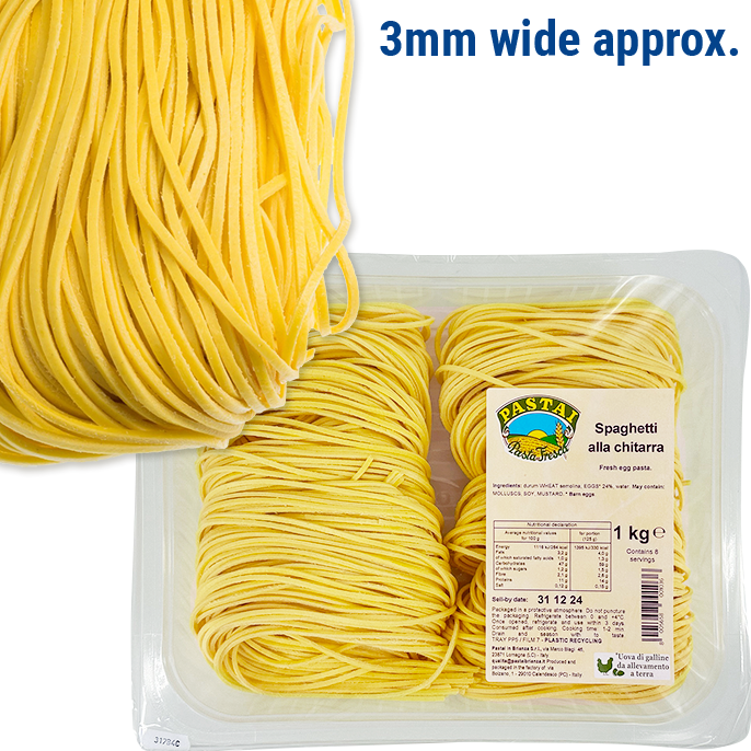 Spaghetti all'Uovo alla Chitarra 1kg PASTAI IN BRIANZA