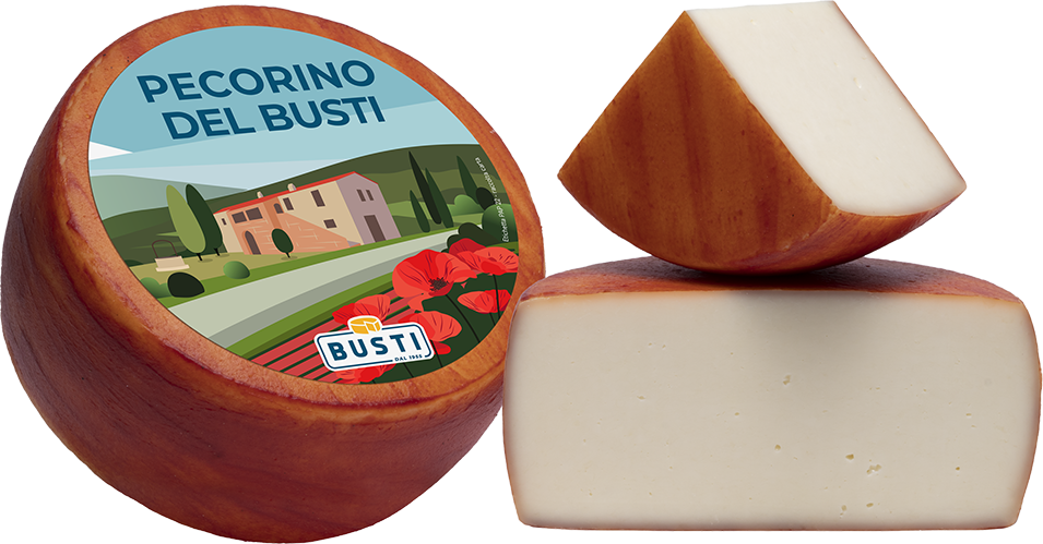 Pecorino del Busti Rosso (2kg approx.) Sottovuoto CASEIFICIO BUSTI