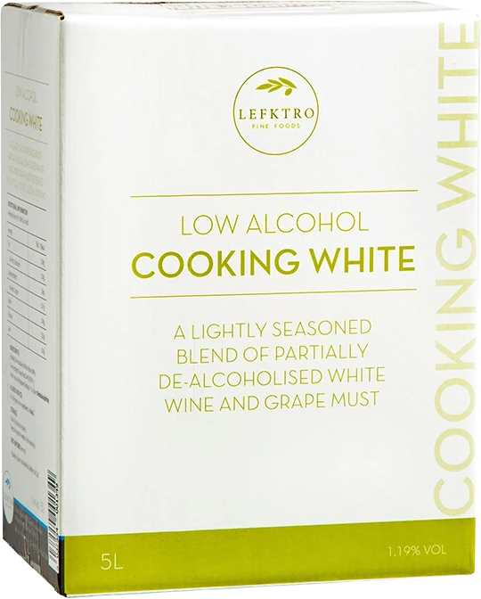 Cooking White Wine 5l Bag in a Box LEFKTRO