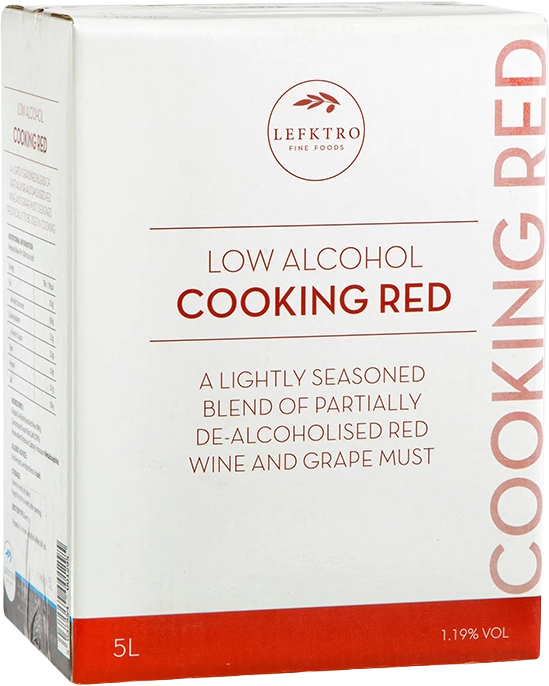 Cooking Red Wine 5l Bag in a Box LEFKTRO
