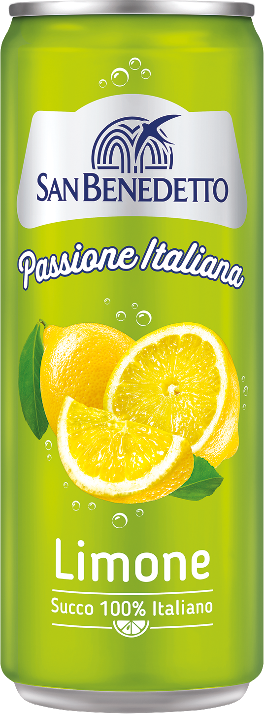 Limonata 100% Passion Italiana 24x33cl SAN BENEDETTO