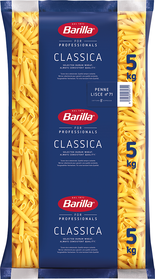 Penne Lisce No. 71 Classic Professionals 5kg Barilla